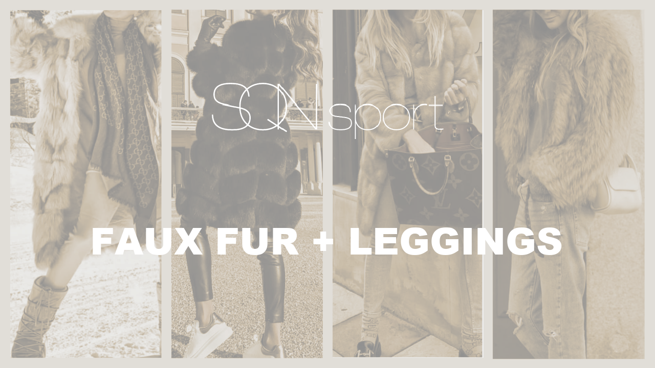 Luxe and Cozy: Mastering the Art of Wearing Faux Fur with Leggings