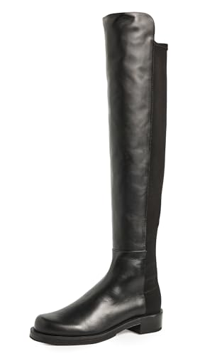 Stuart Weitzman Women's 5050 Bold Boots, BLK, Black, 5 Medium US