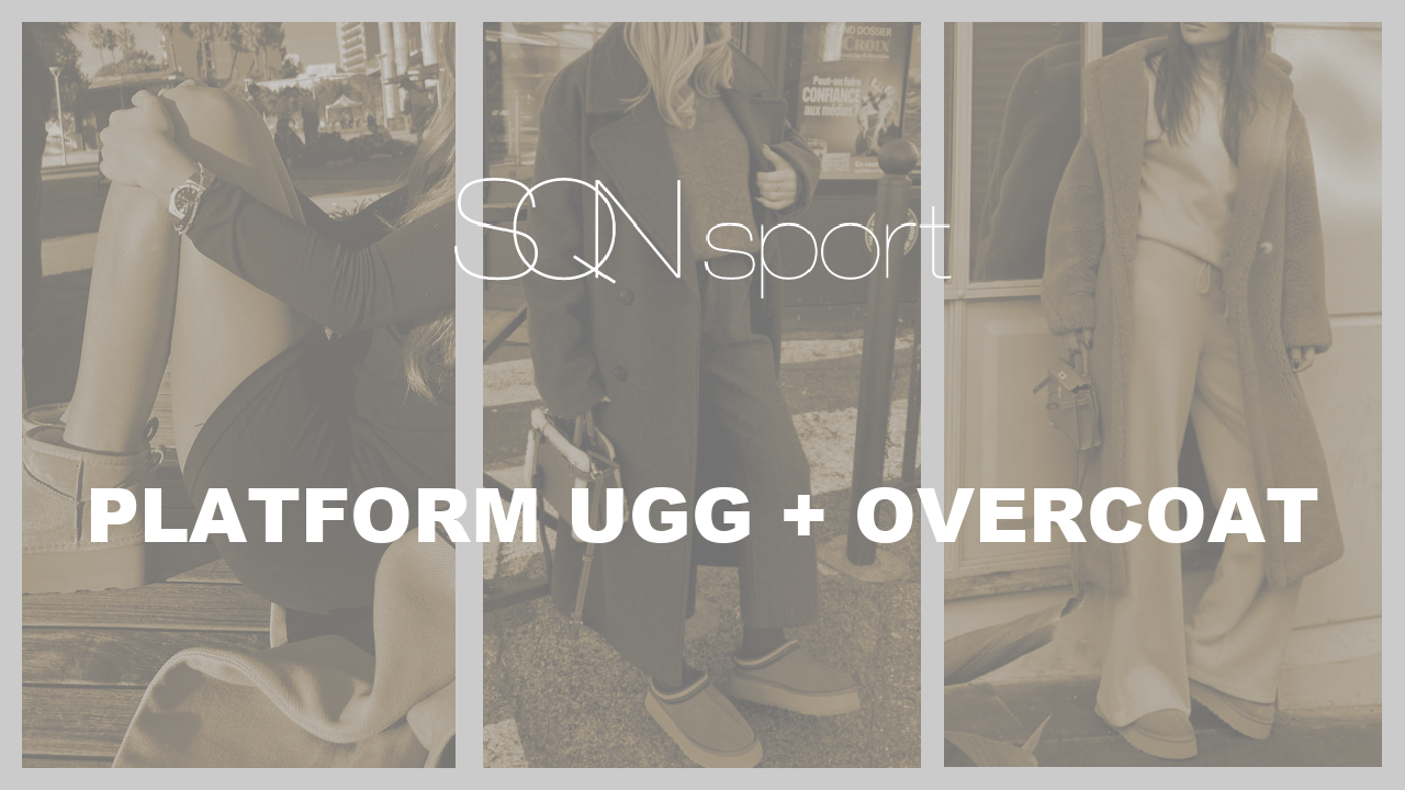 Stylish Winter Looks: How to Wear Platform Uggs and Overcoat | Minimalist Outfit Ideas