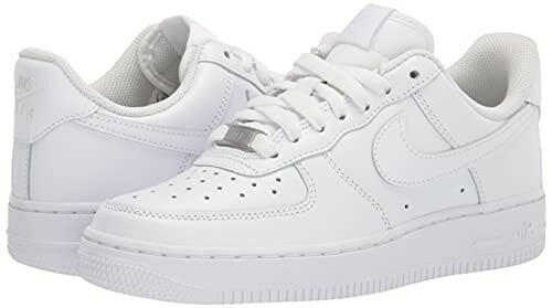 Nike Womens WMNS Air Force 1 Low '07 DD8959 100 White on White - Size 8W