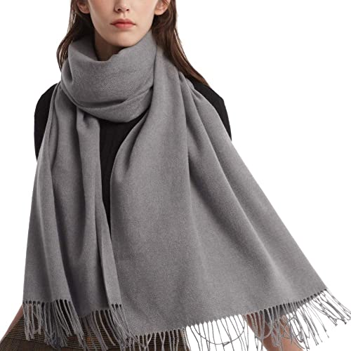 FURTALK Womens Winter Scarf Cashmere Feel Pashmina Shawl Wraps Soft Warm Blanket Scarves for Women